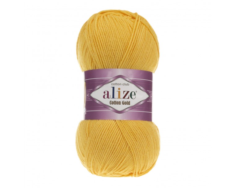 ALIZE Cotton Gold 216 - темно-жовтий 